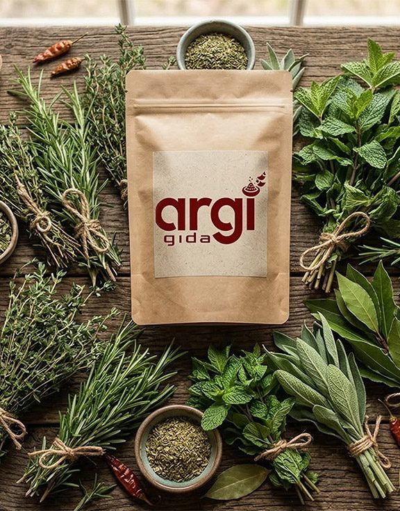 Kekik, nane, biberiye, defne yaprağı ve adaçayı gibi doğal bitki çeşitleri hem mutfaklarda hem de geleneksel tüketim alışkanlıklarında geniş kullanım alanına sahiptir. Argi Gıda, doğal bitkileri kaliteli ve güvenilir şekilde sunar.