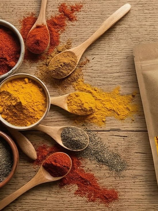 Argi Gıda, mutfaklara lezzet ve aroma katan toz baharat çeşitlerini kaliteli ve taze formda sunar. Karabiber, kırmızı toz biber, kimyon, zerdeçal, tarçın ve zencefil gibi birçok baharat çeşidi profesyonel tedarik anlayışıyla müşterilerimize ulaştırılır.