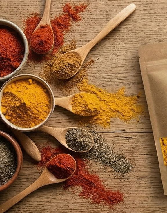 Argi Gıda, mutfaklara lezzet ve aroma katan toz baharat çeşitlerini kaliteli ve taze formda sunar. Karabiber, kırmızı toz biber, kimyon, zerdeçal, tarçın ve zencefil gibi birçok baharat çeşidi profesyonel tedarik anlayışıyla müşterilerimize ulaştırılır.