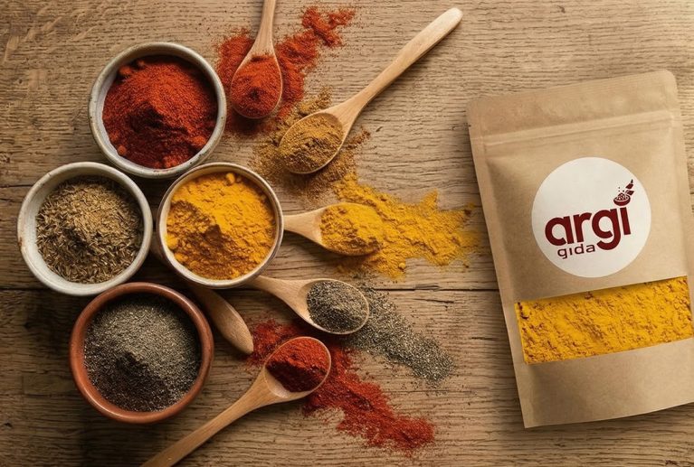 Argi Gıda, mutfaklara lezzet ve aroma katan toz baharat çeşitlerini kaliteli ve taze formda sunar. Karabiber, kırmızı toz biber, kimyon, zerdeçal, tarçın ve zencefil gibi birçok baharat çeşidi profesyonel tedarik anlayışıyla müşterilerimize ulaştırılır.